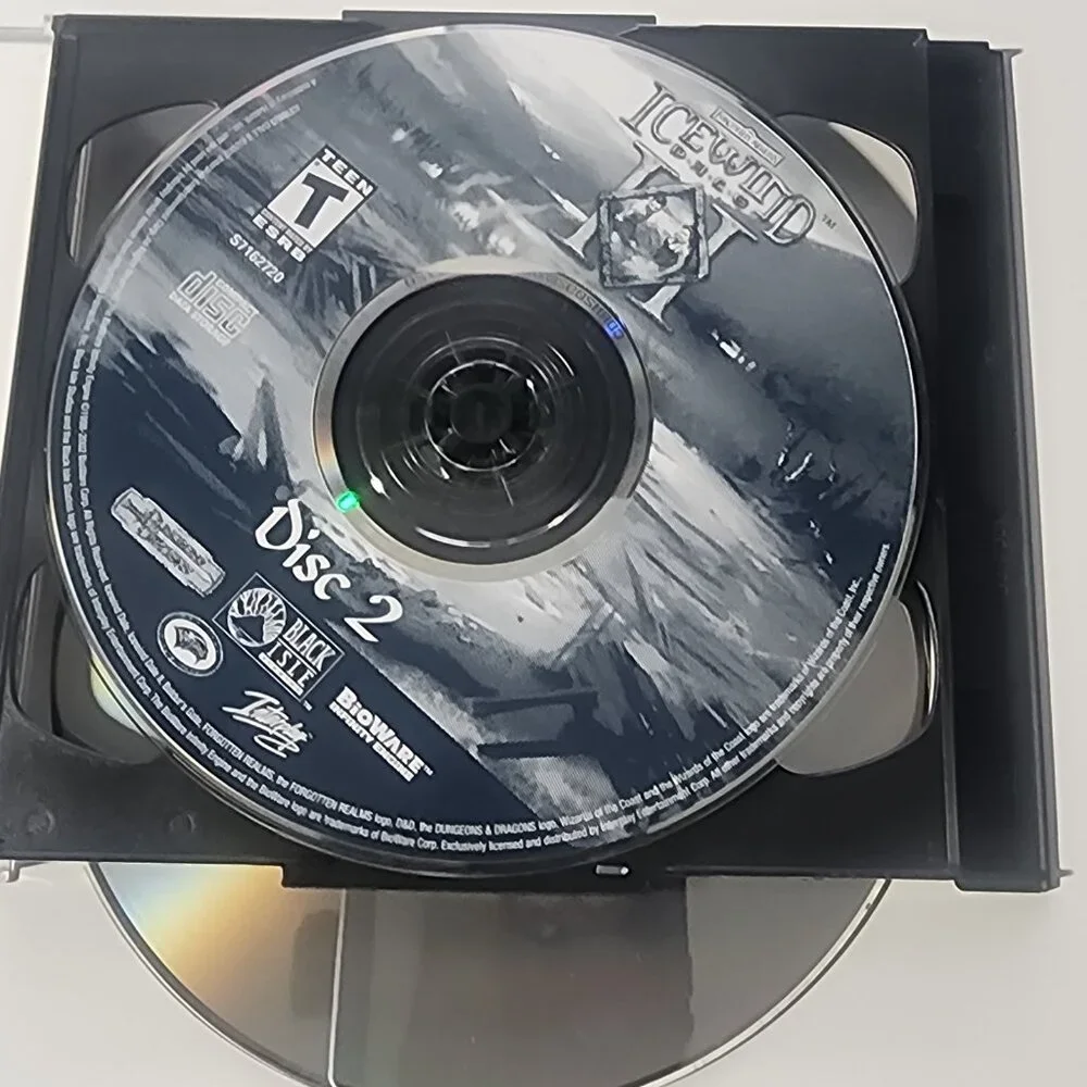 Icewind Dale II (PC, 2002) Complete Black Isle Studios Forgotten Realms RPG